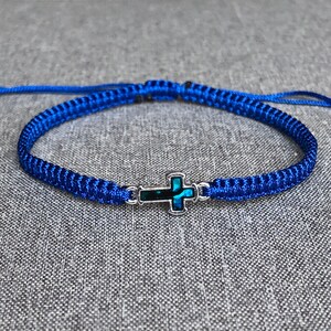 Cross Bracelet, Gift for Christians, Christian Bracelet, Catholic Bracelet, Christian Gift, Catholic Gift
