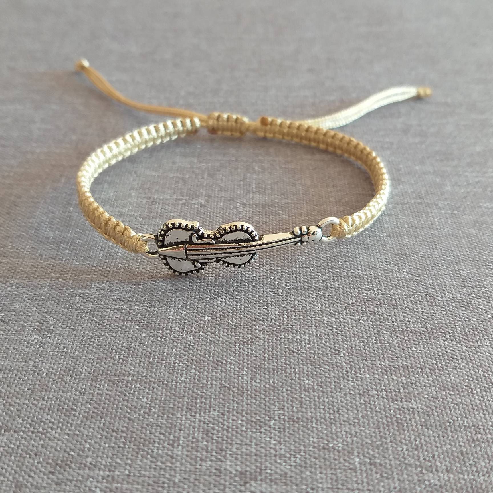 Violin Bracelet Music Bracelet Musician Gift Musical Etsy