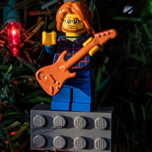 Phish Gift Magnet FREE Phish Sticker / Phish Art / Phan / CUSTOM made of Lego bricks / Trey Anastasio / Fishman Donut / NOT Phish Pin Shirt