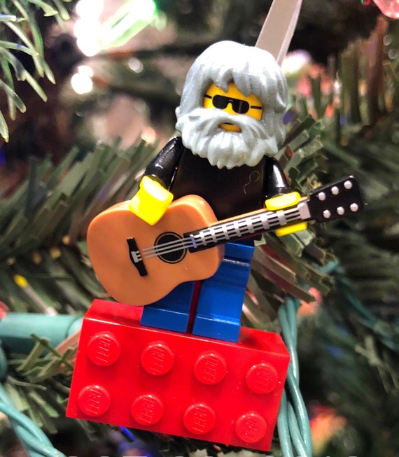Ornament - Black - PERSONALIZED Acoustic Guitar Ornament - Black - PERSONALIZED Acoustic Guitar