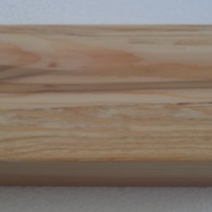 Raw Blank Wood Display Base, Platform, Plaque or Trivet With Natural Decorative Wood Grain, Multiple Sizes to Choose From