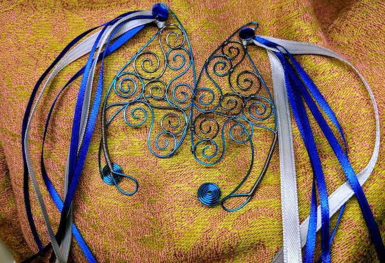 Ravenclaw Inspired Streamer Elf Ears Copper Wire
