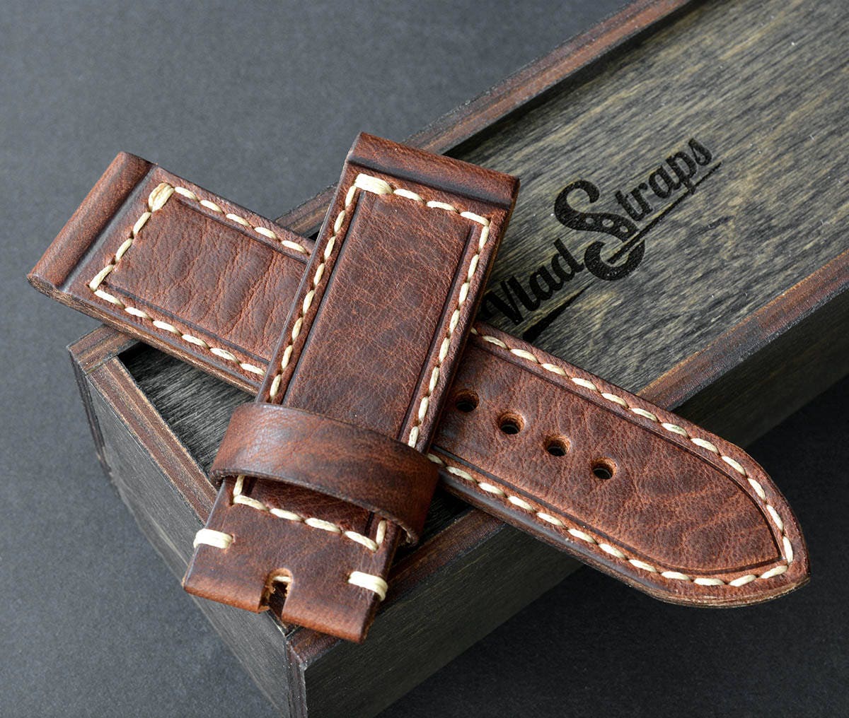 Cheap Classic Leather 18 mm Watch Strap 0231GX-BROWN_K0027632