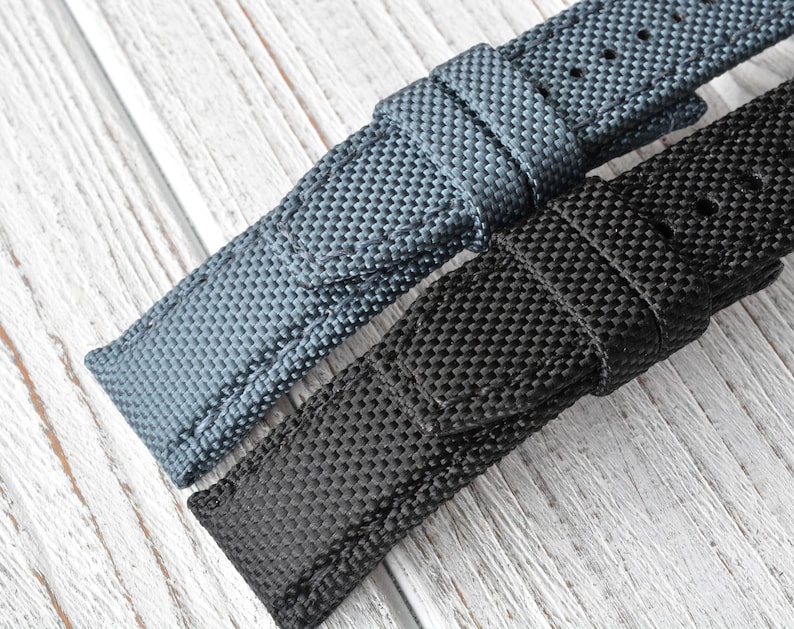 IWC Big Pilot Replacement nylon canvas watch strap 24 mm 22 Etsy