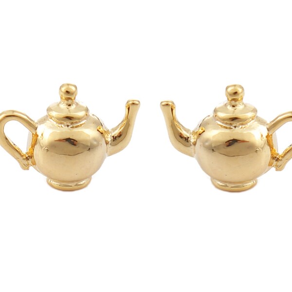 Gold Teapot Etsy
