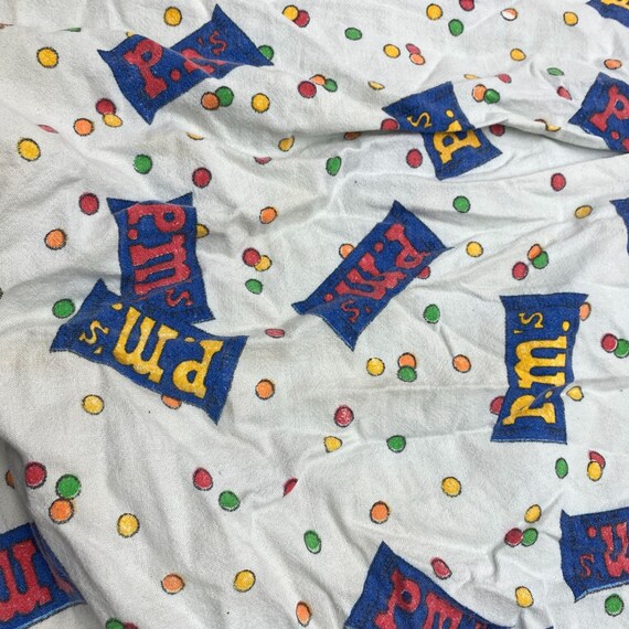 Vintage 80s M&Ms Candy PM Sleep Shirt Pajama Nigh… - image 10