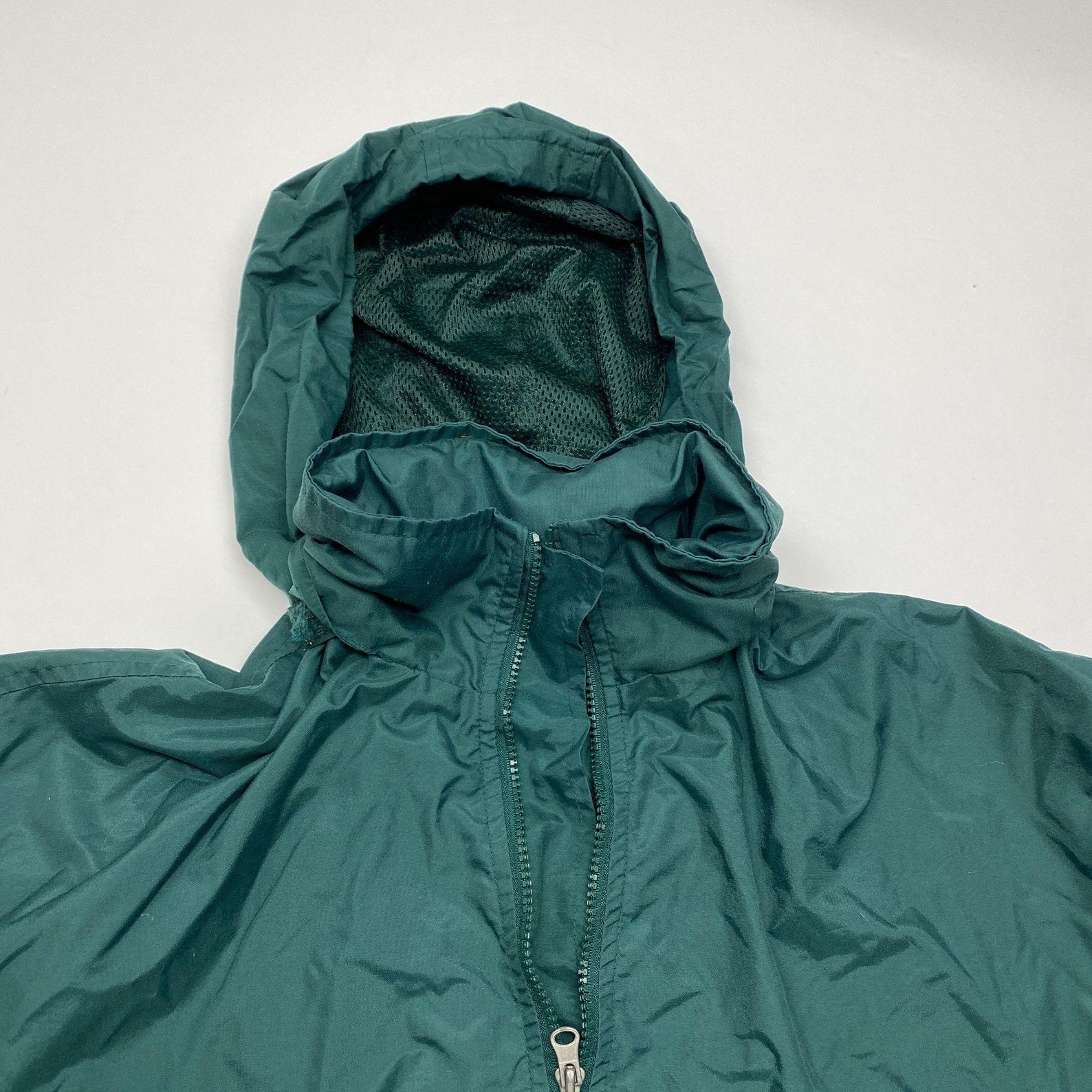 Vintage 90s American Eagle Half Zip Hooded Rain Jacket Coat - Etsy
