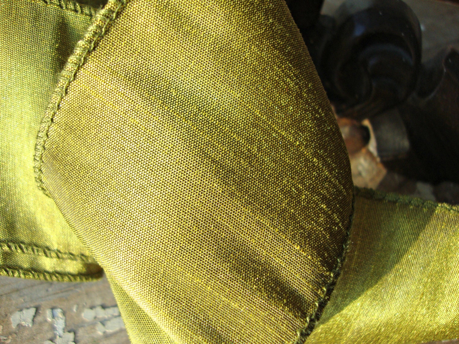 silk wired ribbon