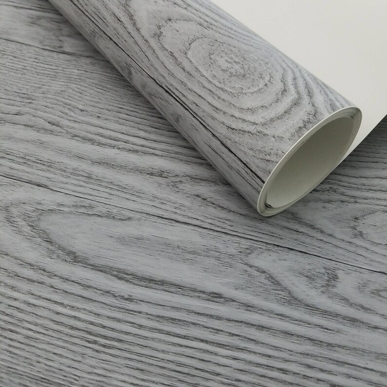 Peel and Stick Charcoal Grey Shiplap Rustic Wood Plank Etsy