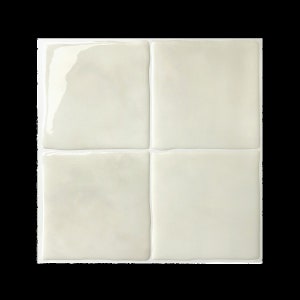 Zellige Oia Square Cream Peel and Stick Tile Backsplash SM1192G