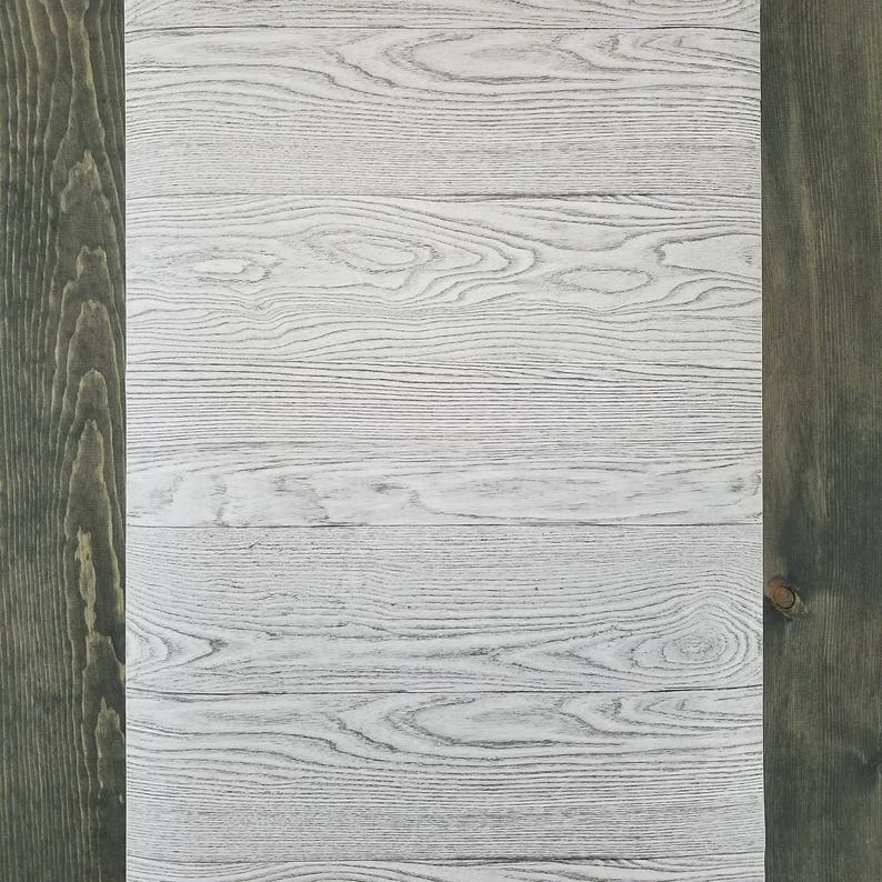 Peel and Stick Charcoal Grey Shiplap Rustic Wood Plank Etsy