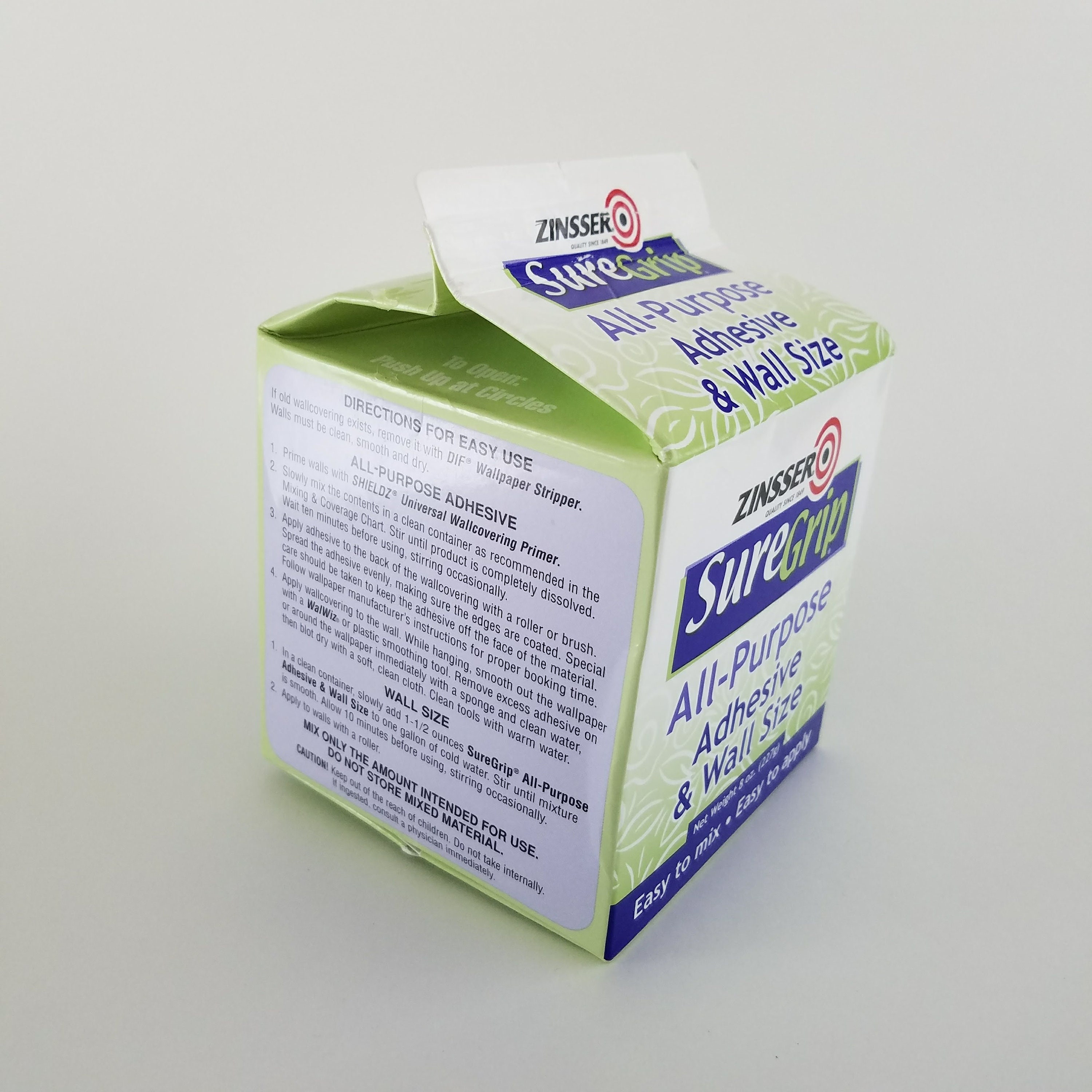 Zinsser Sure Grip Wallpaper Adhesive Etsy