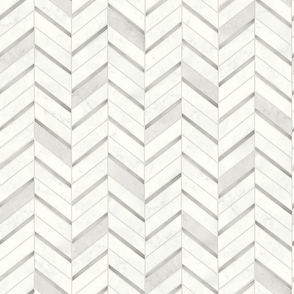 Metallic Gray Wallpaper Etsy