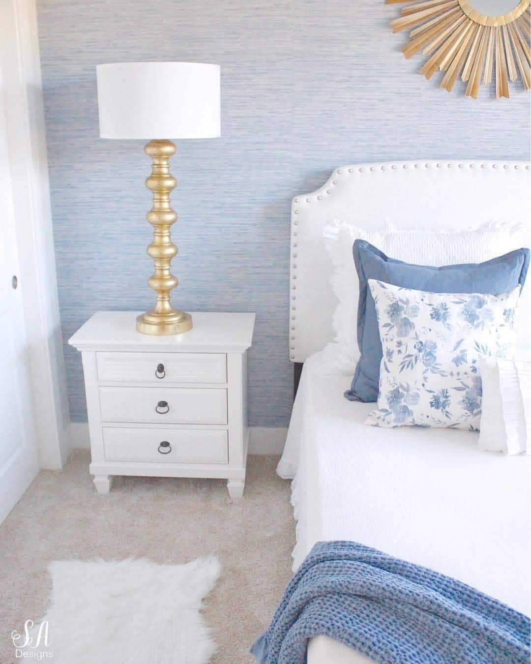 Ocean Cottage Coastal Blue Faux Traditional Grasscloth York - Etsy Ocean Cottage Coastal Blue Faux Traditional Grasscloth York - Etsy
