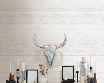 WallPops Shiplap Reclaimed Wood Peel and Stick Wallpaper