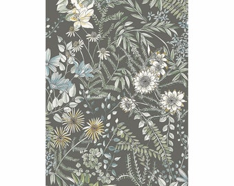 Brewster A Street Prints Full Bloom Floral Wallpaper