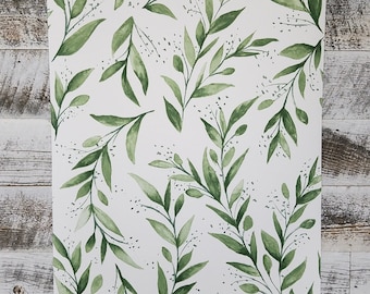 York Wallcovering Magnolia Home Green Olive Branch Botanical Wallpaper Joanna Gaines ME1535