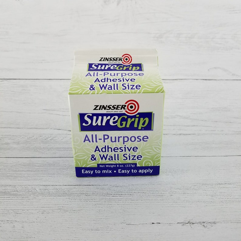 Zinsser Sure Grip Wallpaper Adhesive Etsy