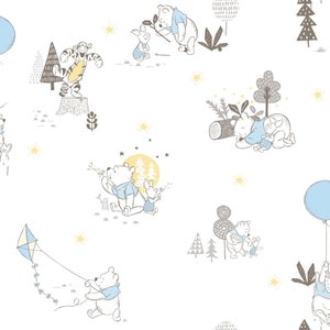 Disney Winnie the Pooh Playmates Nursery Peel & Stick Wallpaper RMK11798