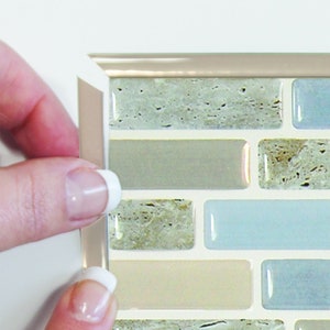 Smart Tiles SmartEdge Panella Peel and Stick Finishing Edge Backsplash Border DIY SE1143