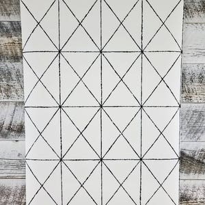 A Street Prints-Intersection Black Geometric Wallpaper Mid Century Modern SCH78003