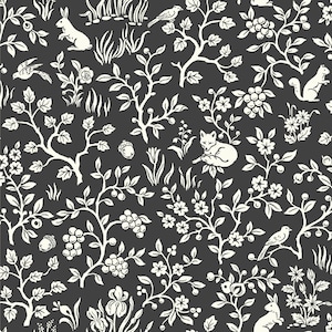 Fuchs und Hase Premium Peel and Stick Wallpaper