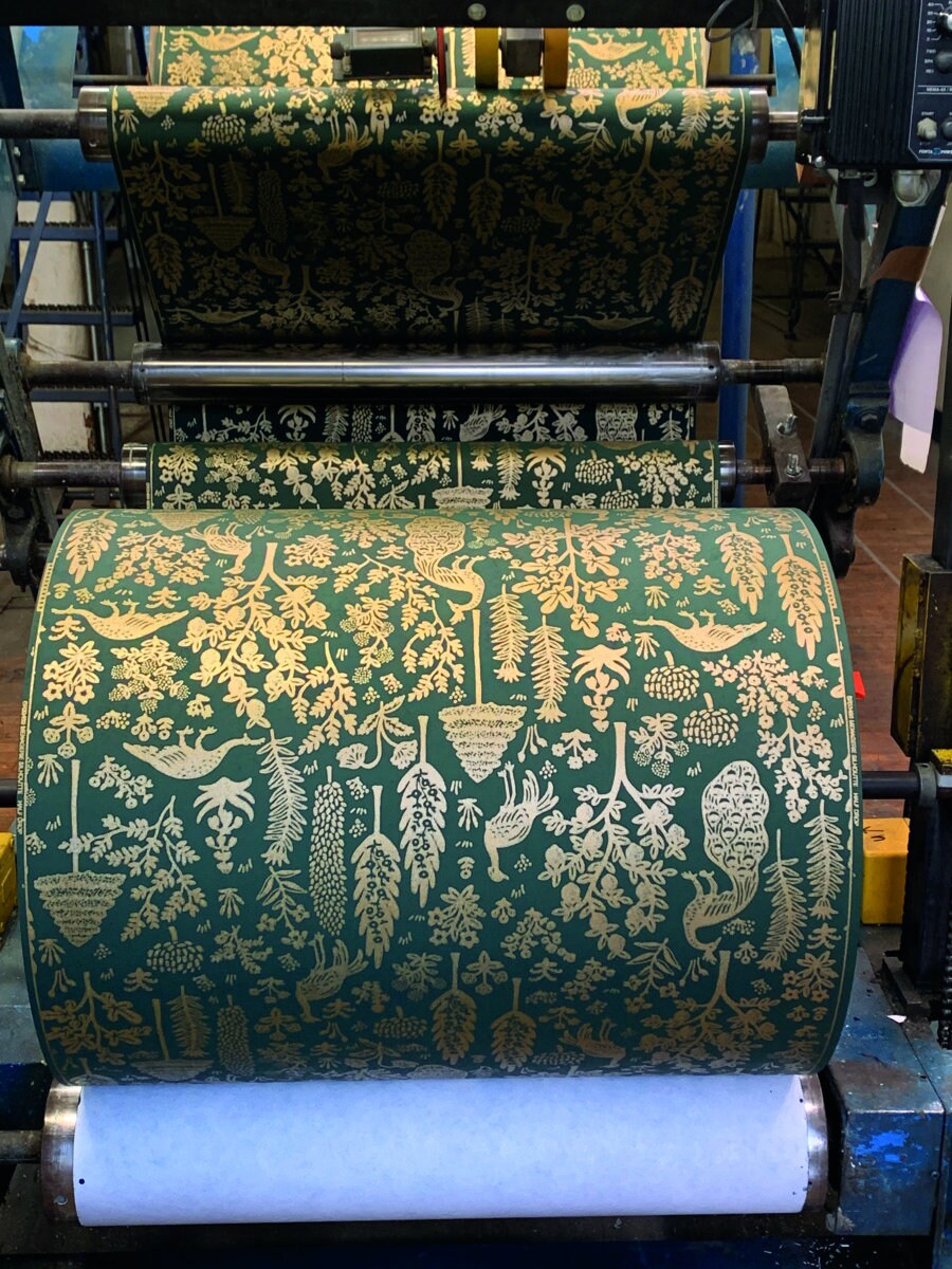 York Rifle Paper Co Emerald Menagerie Toile Wallpaper RP7373 - Etsy, image size:900x1200