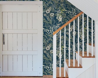 Brewster A Street Prints Full Bloom Navy Blue Floral Wallpaper Yellow Green Diy Brewster A Street Prints Full Bloom Navy Blue Floral Wallpaper Yellow Green Diy