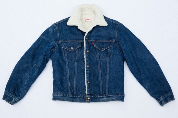 levi's sherpa lined jean jacket