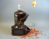 1920s Coffee Grinder, Bakelite made, Bauhaus style, Coffee ware, Kitchenware, Kitchen decor, Restaurant, Grocery decor