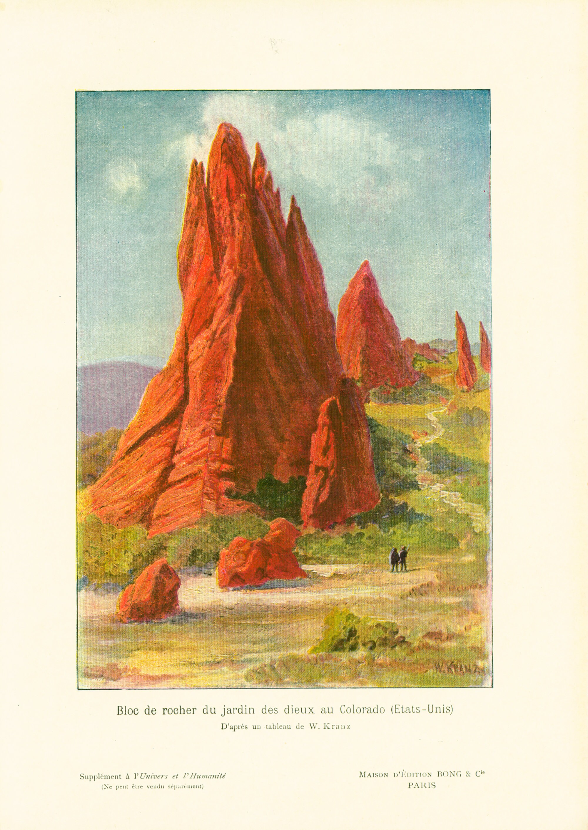 Jardin Des Dieux Colorado Springs Image stock - Image du montagnes