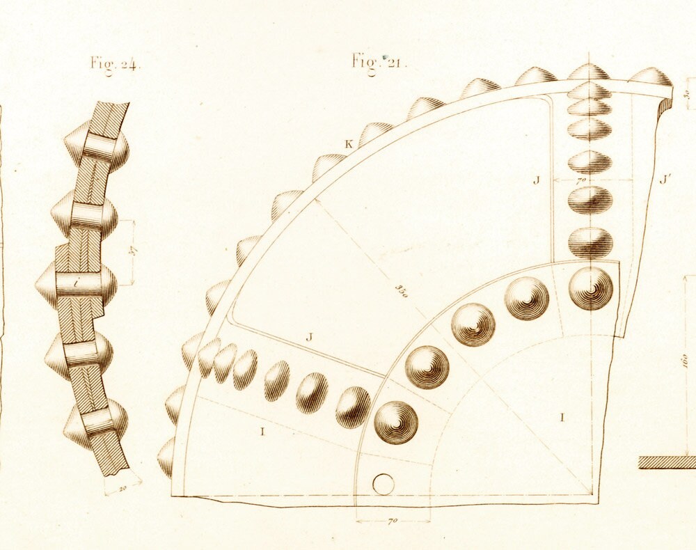 1861 Rivets Antique Riveters Work Patent Print Manufacture Industrial ...