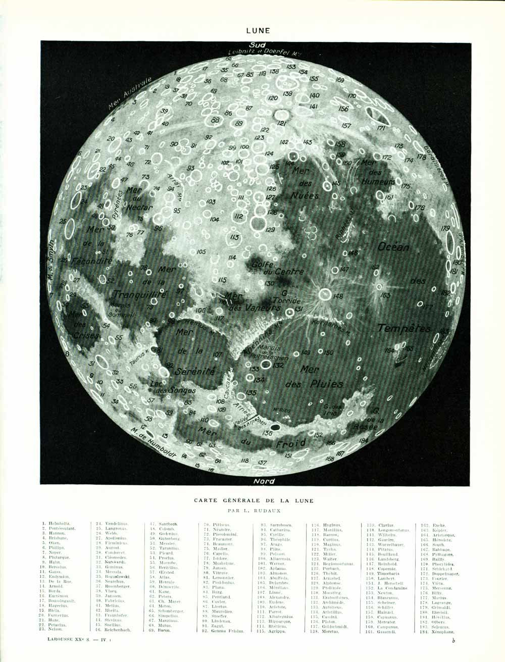 1933 Vintage Moon Print. Moon map print. Authentic Framable | Etsy