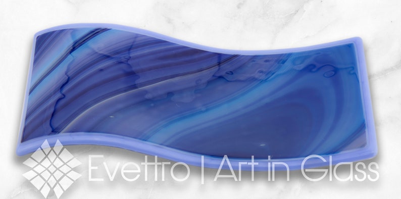 Swirled Violet Spoon Rest image 2