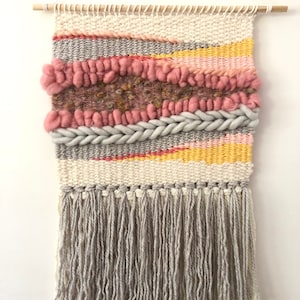 Handmade Woven Wall Hanging Tapestry: One-of-a-Kind