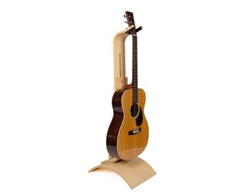 Houten Gitaarhouder | | Bas & Elektrische Gitaar Multifunctionele gitaarstandaard | Snaarinstrumenten| Unieke Gift Gitarist