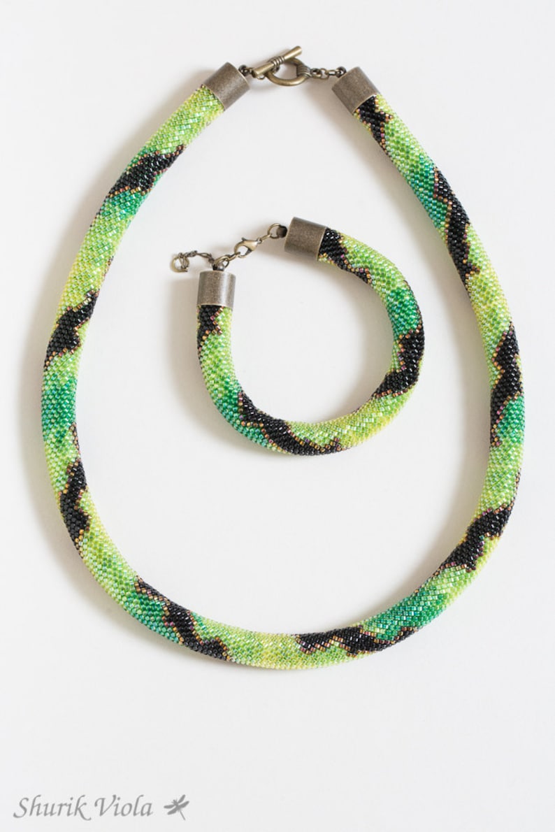 Parure De Bijou Serpent En Métal Argenté Avec Pierres Noires - Sans Nickel - Neuf Avec étiquettes