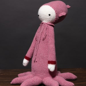 Crocheted toy amigurumi Lalylala Oleg the octopus image 4