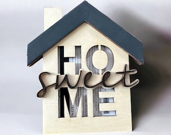 Adorable Home Sweet Home Gift Card Holder | Buyers Gift| Housewarming Gift | Personalized Gift Card Holder| Wooden Gift Card Holder