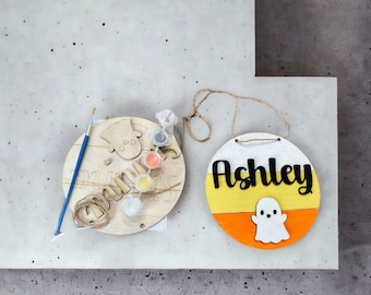 Personalized Halloween Paint Kit: DIY Ghost Craft