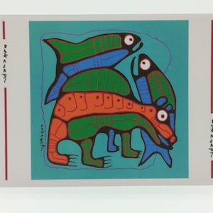 Carte d'art La collection Norval Morrisseau - Subsistance