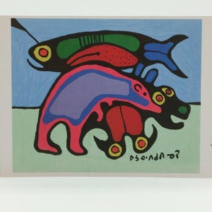 Coleção Norval Morrisseau - Cartão Balance Art