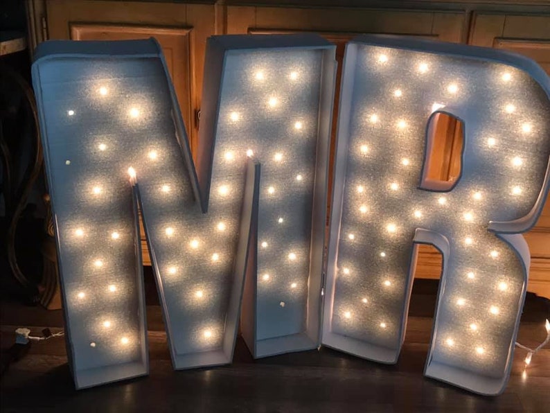 Five Giant Foam Letters 5 Set of Large Letters Styrofoam Etsy