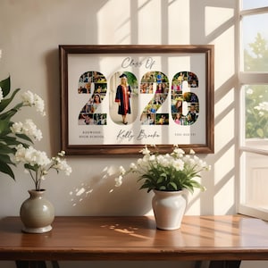 2026 Graduation Photo Collage Template, Graduation Party Welcome Sign