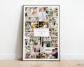 Poster Size Photo Collage Template, Editable Funeral Poster Photo Display , Canva Collage, 24 x 36, Storyboard, Memorial Poster, Celebration product logo