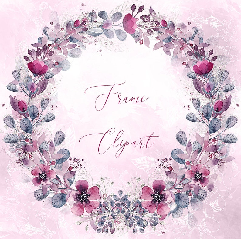 Download Purple Wedding Invitation Wreath Floral Wreath Svg Png Frame Clipart Pink Watercolor Flower Leaf Circle Clip Art Logo Branding Clipart Clip Art Art Collectibles Vermontorganics Com