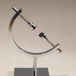 CALIPER Display Stand SMALL Sized Chrome Adjustable