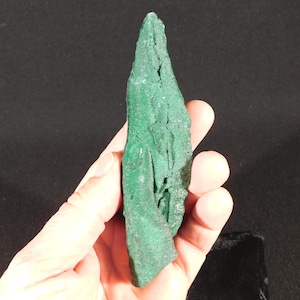 LONG! Malachite CAVE STALACTITE or Stalagmite From The Congo 175gr