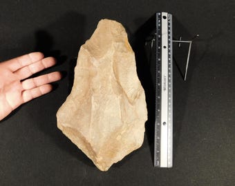 巨大！100万年前！初期石器時代のアシュリアンハンドアックス マリ