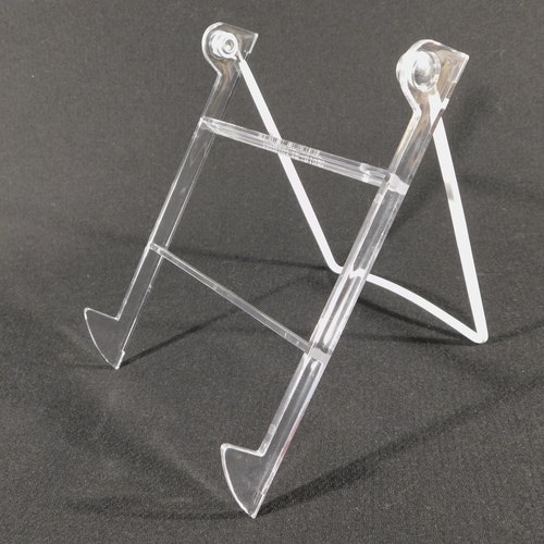 Large Adjustable BLACK Metal Easel Display Stand for Bowls Etsy